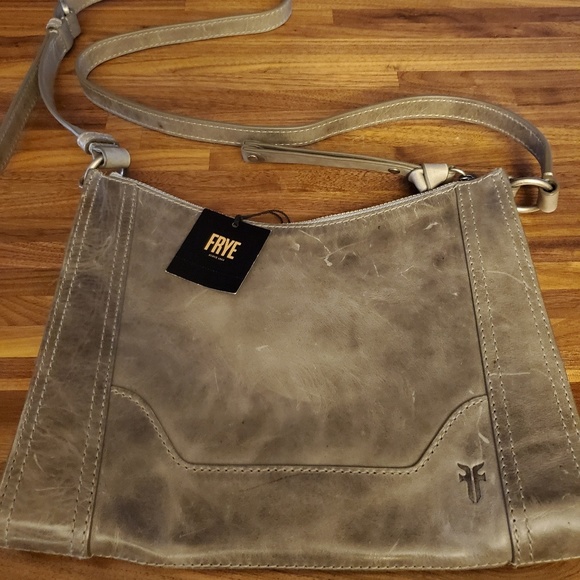 frye melissa zip crossbody ice